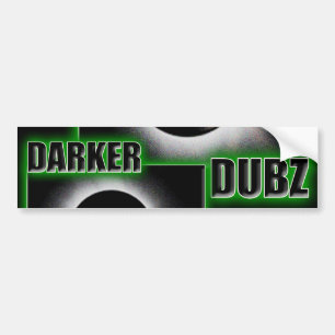 Adesivo Para Carro Dub verde MAIS ESCURO de DUBZ Dubstep