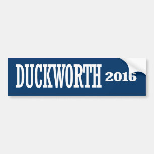 Adesivo Para Carro Duckworth - Tammy Duckworth 2016