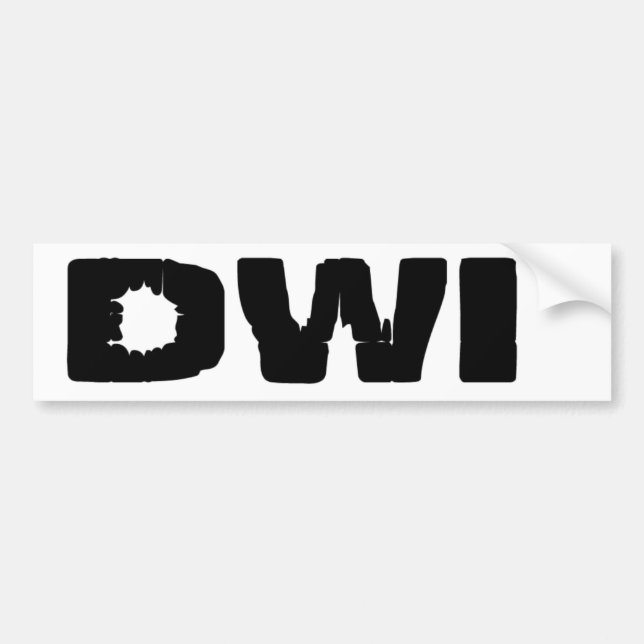 ADESIVO PARA CARRO DWI (Frente)