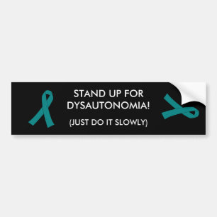 Adesivo Para Carro DYSAUTONOMIA - autocolante no vidro traseiro