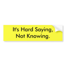 É duro que diz não conhecer o autocolante no vidro