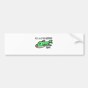 Adesivo Para Carro É meu primeiro aniversario hoje