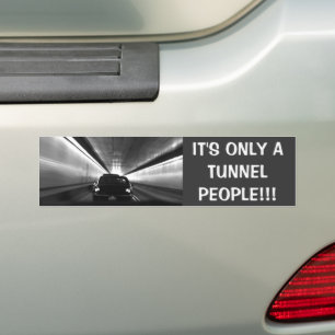 Adesivo Para Carro É só uma Pessoas de túnel!
