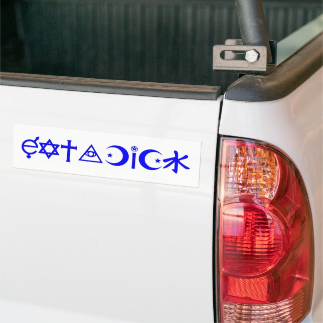 Adesivo Para Carro EatADick Bumper Sticker (No caminhão)