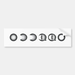 Adesivo Para Carro eclipse lunar