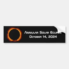 Adesivo Para Carro Eclipse Solar Anular 2023