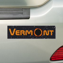 Adesivo Para Carro Eclipse Solar Totalmente Vermont 2024
