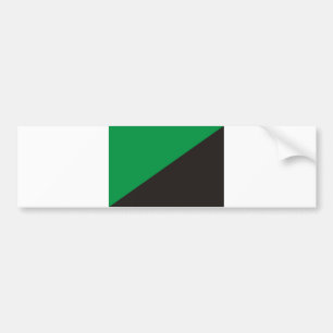 Adesivo Para Carro ecologia do preto do verde da bandeira do eco da