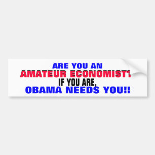 ADESIVO PARA CARRO ECONOMISTA AMADOR?? EM CASO AFIRMATIVO. .OBAMA