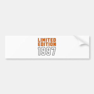 Adesivo Para Carro Edição limitada 18 designs do aniversário