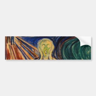 Adesivo Para Carro Edvard Munch - O Gritar 1910