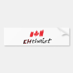 Adesivo Para Carro EHTheist (ateu)