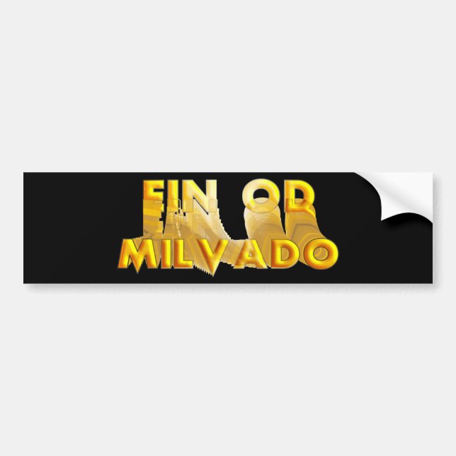 Adesivo Para Carro Ein Od Milvado (Frente)