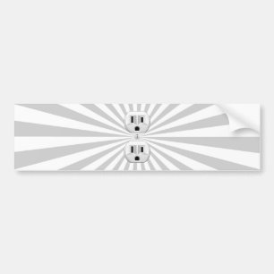 Adesivo Para Carro Electric Plug Wall Outlet Fun Customize This!