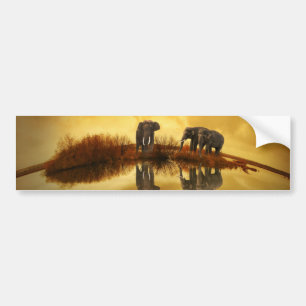 Adesivo Para Carro Elefante