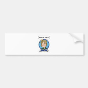 Adesivo Para Carro Eleição 2016 de Hilary Clinton