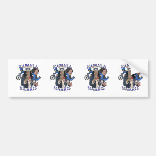 Adesivo Para Carro Eleição de Estilo de Rap Bootleg Kamala Harris