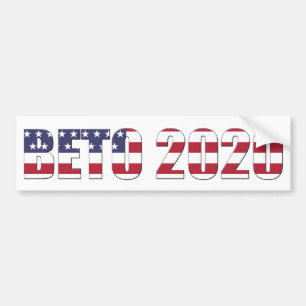 Adesivo Para Carro Eleição do presidente 2020 EUA de Beto O'rourke 