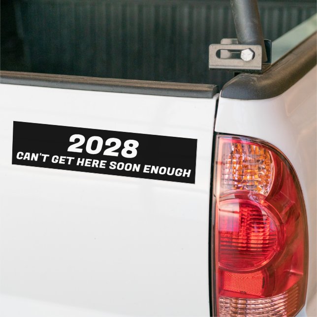 Adesivo Para Carro Eleição Presidencial 2028 (No caminhão)