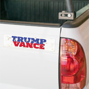 Adesivo Para Carro Eleições 2024 no TRUMP & VANCE