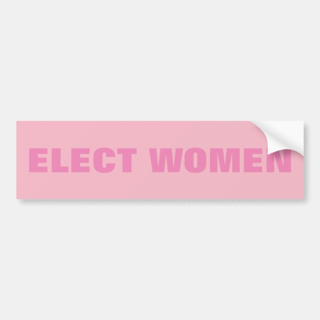 ADESIVO PARA CARRO ELEJA MULHERES (Frente)