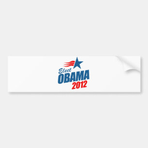 Adesivo Para Carro Eleja Obama 2012