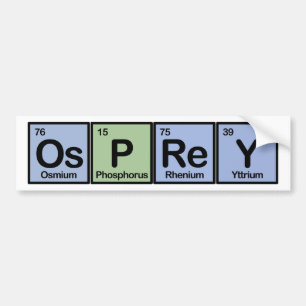 Adesivo Para Carro Elementos do Osprey