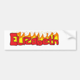 Adesivo Para Carro Elizabeth 3