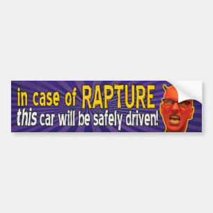 Adesivo Para Carro Em caso do êxtase Bumpersticker
