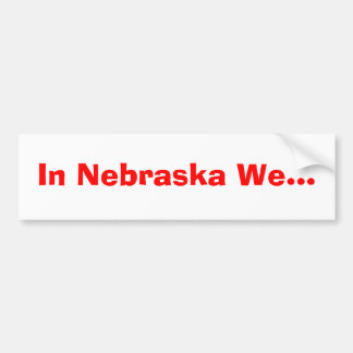Adesivo Para Carro Em Nebraska nós…