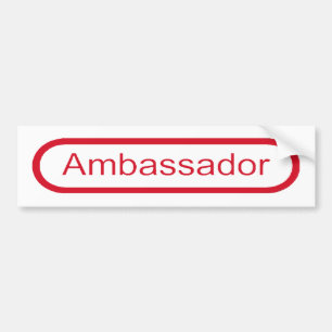 Adesivo Para Carro Embaixador