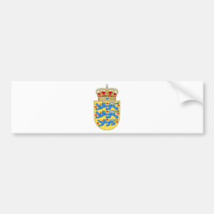 Adesivo Para Carro emblema de Dinamarca