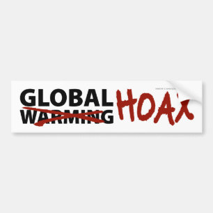 Adesivo Para Carro Embuste do aquecimento global