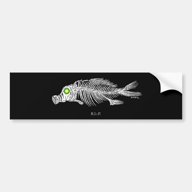 Adesivo Para Carro emek_bp_fish_gasmask_sticker (Frente)