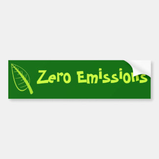 Adesivo Para Carro Emissões zero