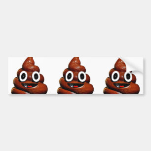 Adesivo Para Carro emoji feliz e engraçado