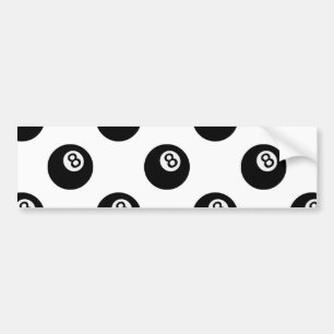 Adesivo Para Carro emoji oito bolas