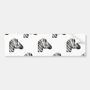 Adesivo Para Carro emoji zebra