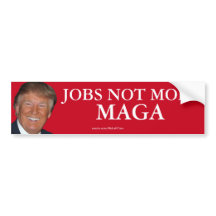 Empilhador de Bomba Não Mobs MAGA Bumper Stick