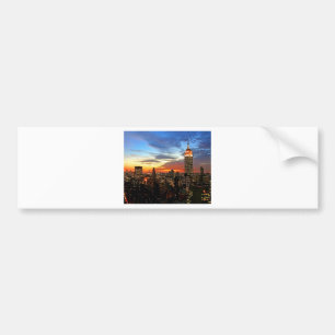 Adesivo Para Carro Empire State Building New York
