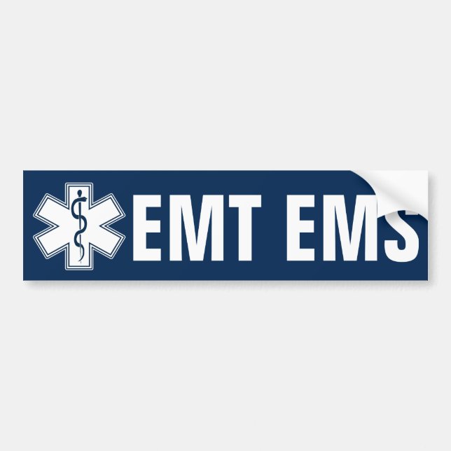 ADESIVO PARA CARRO EMT EMS (Frente)