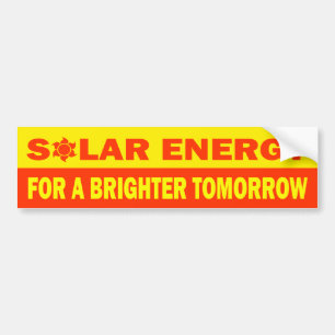 Adesivo Para Carro Energia solar para um mais brilhante amanhã