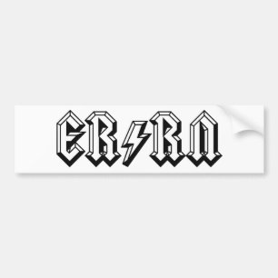 Adesivo Para Carro Enfermeira do ER? Obtenha um bumpersticker de