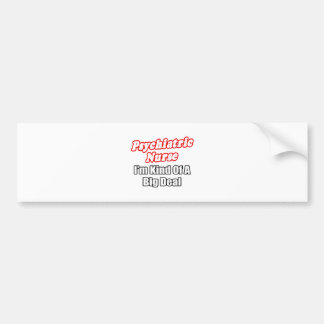 Adesivo Para Carro Enfermeira Psiquiátrica... meio que um grande negó