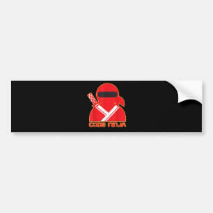 Adesivo Para Carro Engenheiro de Codificação de Computadores Ninja