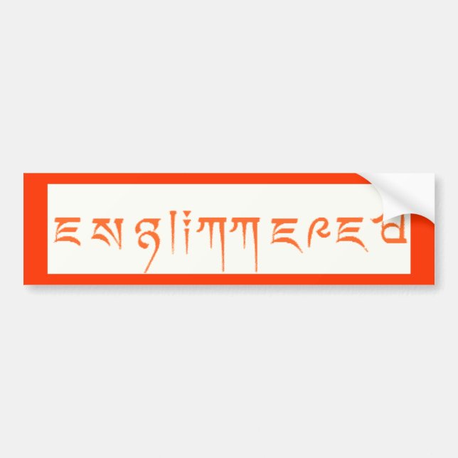 Adesivo Para Carro Englimmered (Frente)