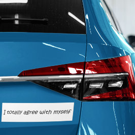 Adesivo Para Carro Engraçado cita piada de presente slogan humor