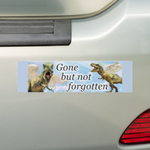 Adesivo Para Carro Engraçado Dinossauro Bumper Sticker Saiu, Mas Não