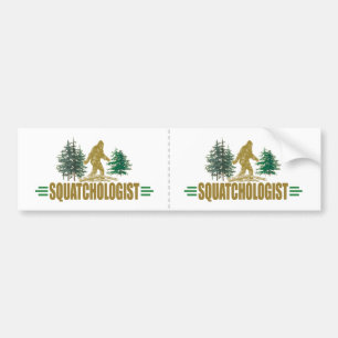 Adesivo Para Carro Engraçado Sasquatch Pé GrandeAcredite!