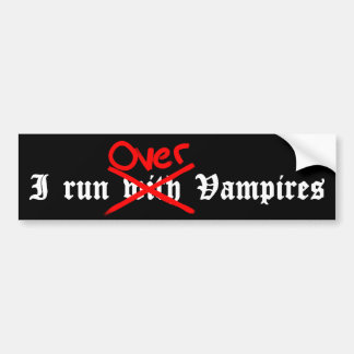 Adesivo Para Carro Engraçado sentimento de vampiro